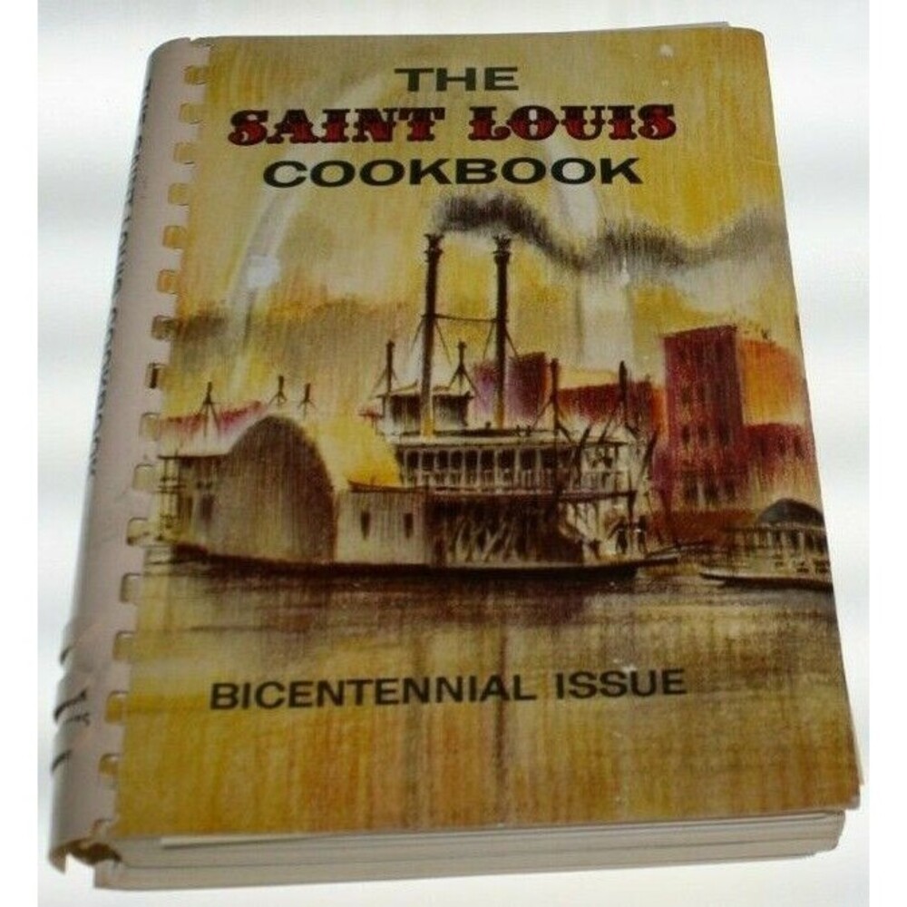 1964 The Saint Louis Vintage Cookbook Bicentennial Issue VGUC